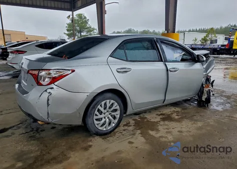 2017 Toyota Corolla L z USA, uszkodzony, nr VIN 2T1BURHE1HC832983
